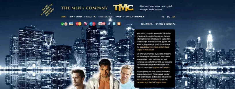De Meest Sexy En Aantrekkelijke High Class Escort Mannen