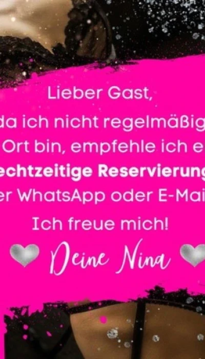 DEUTSCHE NINA - nur mit Terminvereinbarung